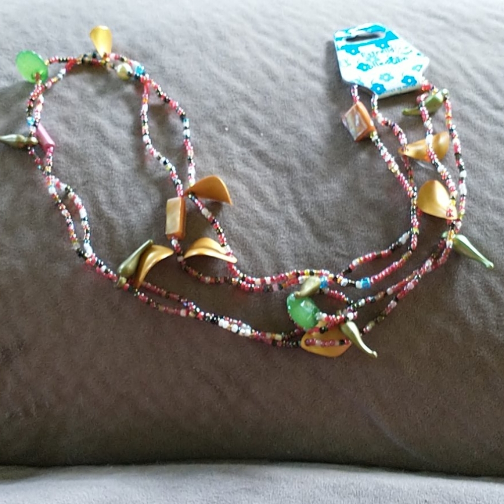 Estrella Collection Beaded Necklace